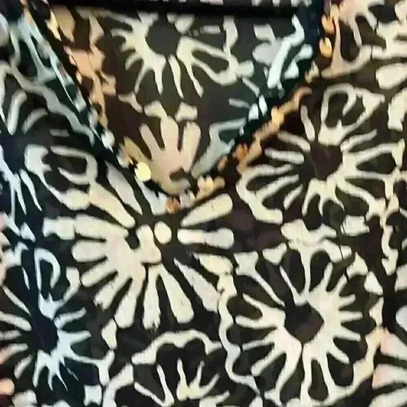 TORY BURCH POMELO FLORAL BEACH TUNIC SWIM COVER GORGEOUS DETAILING Size - S/P - Picture 7 of 8